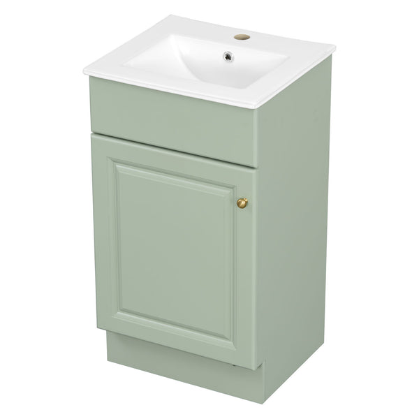 Bathroom Vanity With Sink, Cabinet With Adjustable Shelf