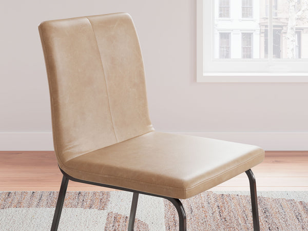 Pharwynn - Dining Upholstered Side Chair (Set of 4) - Toast