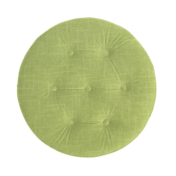 Yolanda - Round Upholstered Accent Ottoman