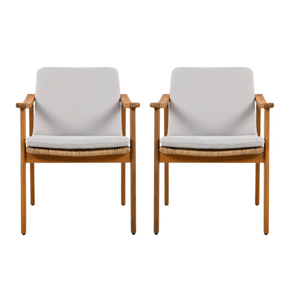 Outdoor Dining Chairs (Set of 2)