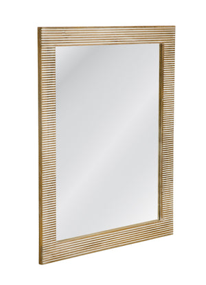 Brielle - Wall Mirror - Distressed White