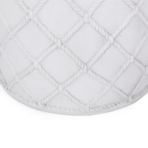 End Table, Outdoor - Antique White