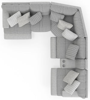 Abraxas - 6 Piece Reclining Sectional