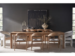 Modern - Malone Dining Table - Light Brown