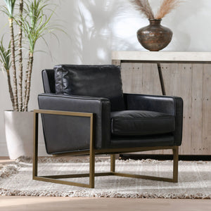Ken - Club Chair - Black