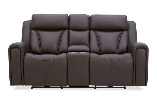 Maveric - Power Zero Gravity Console Loveseat P3 - Bette Coffee