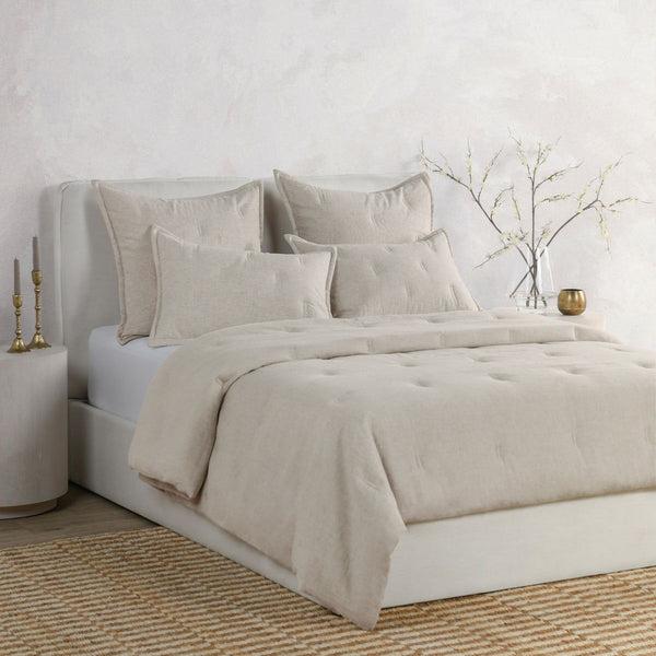Talia - Comforter Euro Sham - Natural