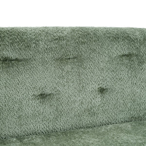 3 Seater Tufted Upholstered Couch Comfy Living Room Sofa