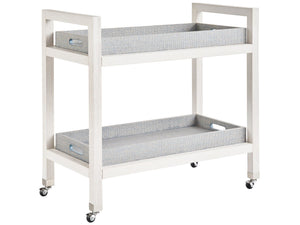 Weekender Coastal Living Home / Jupiter - Bar Cart - White