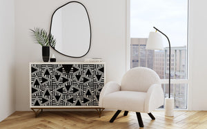 Karaniya - Wall Mirror - Black
