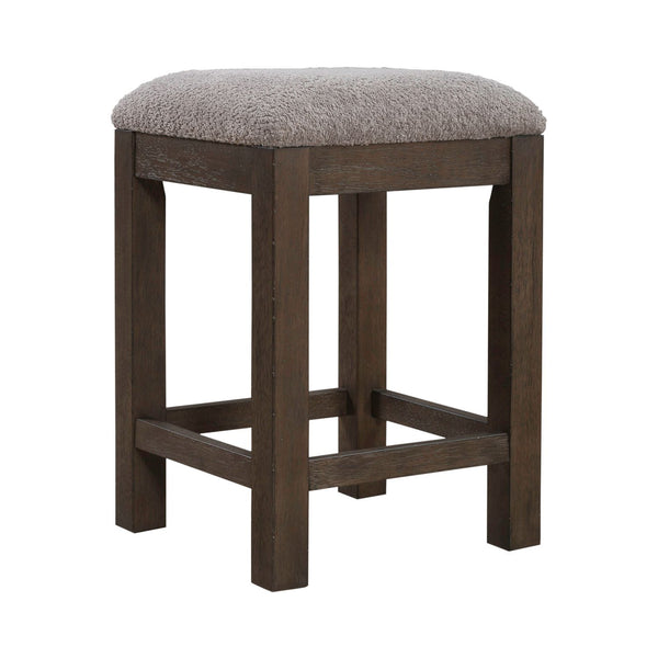 Cascade Falls - Upholstered Console Stool - Satin Espresso
