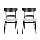 5 Piece Dining Set With Table And 4 Upholstered Chairs