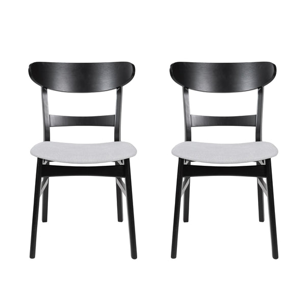 5 Piece Dining Set, 1 Table And 4 Upholstered Chairs
