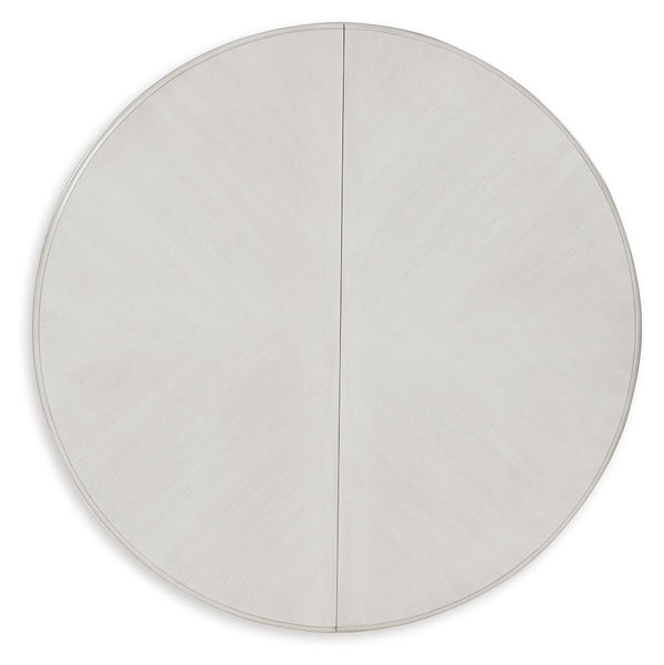 Montelaine - Oval Dining Room Extension Table - Antique White