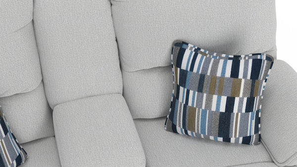 Lenny - Power Lay Flat Reclining Console Loveseat