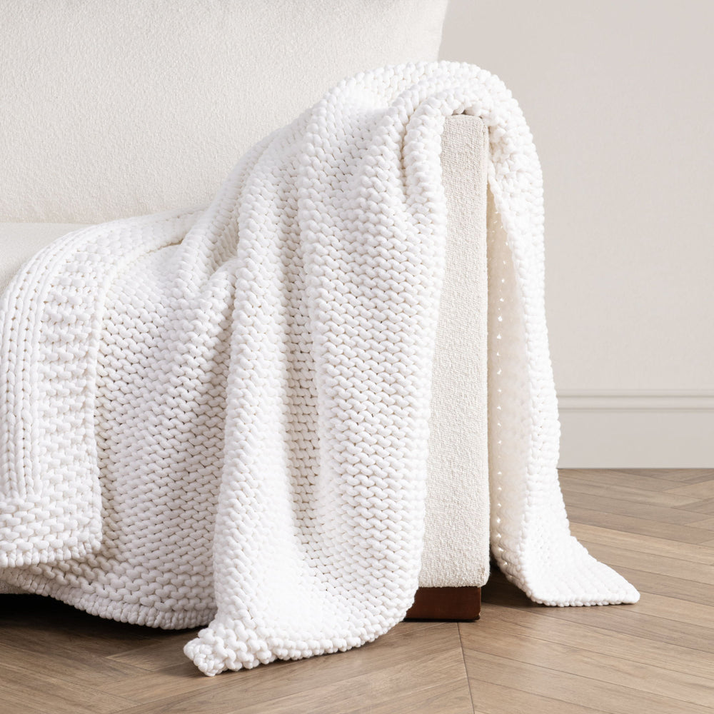 Dyne - 50" x 70" Throw - White