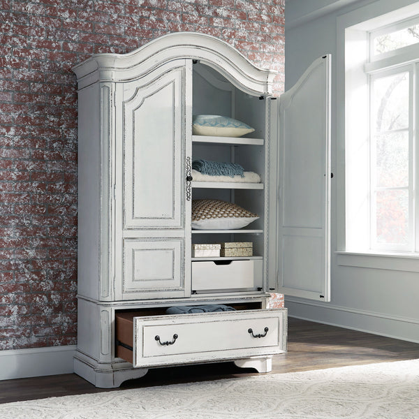 Magnolia Manor - Armoire - Antique White