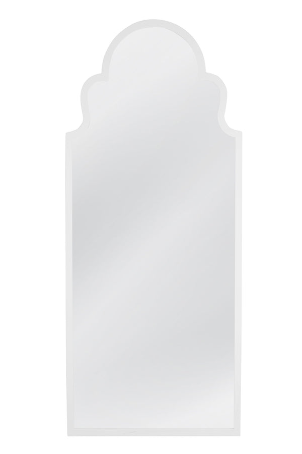 Elberta - Floor Mirror - White