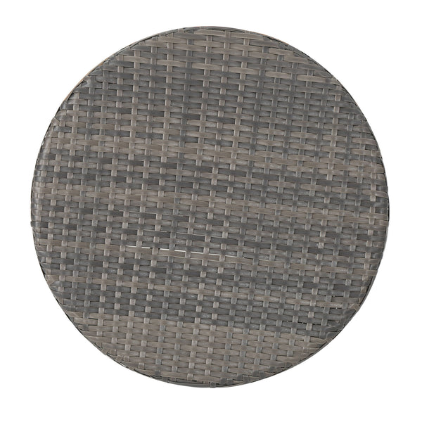 Thrive - Hourglass Rattan Table With No Glass Top
