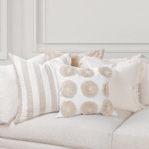 Atwater - Pillow - Ivory / Natural