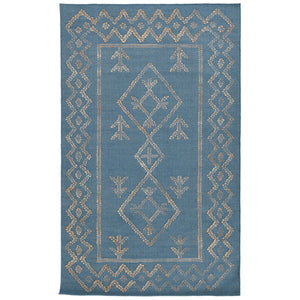 Comporta - 2' x 3' Lagos Rug - Blue/Natural