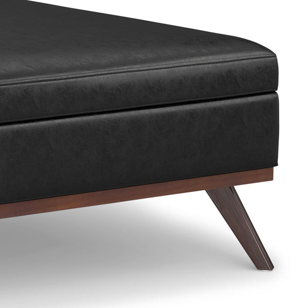 Owen - Multifunctional Square Coffee Table Storage Ottoman