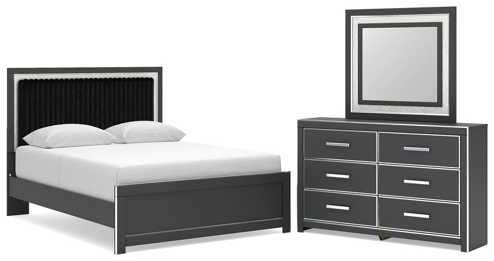 Zuraleus - Upholstered Panel Platform Bedroom Set