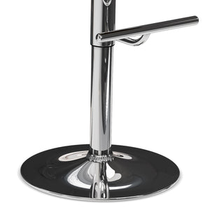 Dixie - Adjustable Swivel Bar Stool - Black