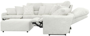Majesty - Deep Seating Power Reclining Sectional And Ottoman