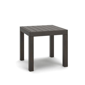 Mesa Valley - Square End Table - Dark Brown