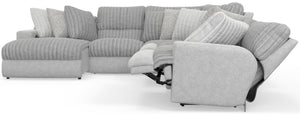 Abraxas - 6 Piece Reclining Sectional