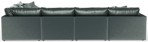 Remington - Modular Sofa And Cocktail Ottoman - Pine