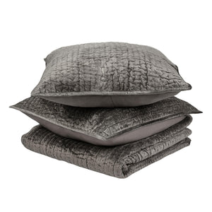 Bari - Velvet Quilt Set