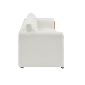 Modern 3 Seater Upholstered Couch Sofa For Living Room