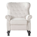 Modern Manual Push Back Recliner Chair