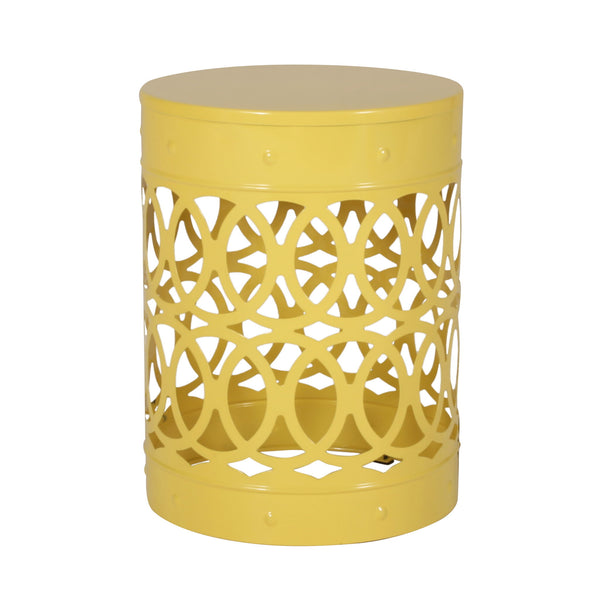 Outdoor Metal S/2 End Table