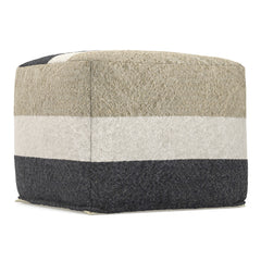 Clay - Square Pouf, Upholstered