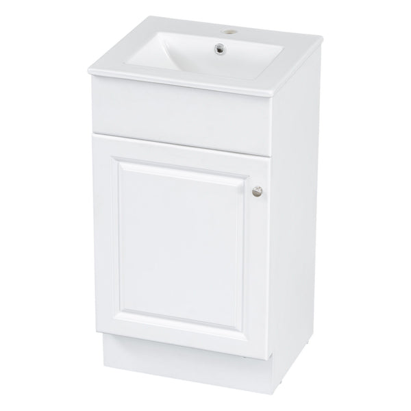 Bathroom Vanity With Sink, Cabinet With Adjustable Shelf