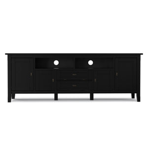 Warm Shaker - TV Media Stand - Black