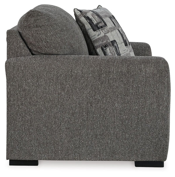 Gardiner - 2 Pc. - Chair And A Half, Ottoman - Pewter