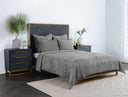 Bari - Velvet Quilt - Sage