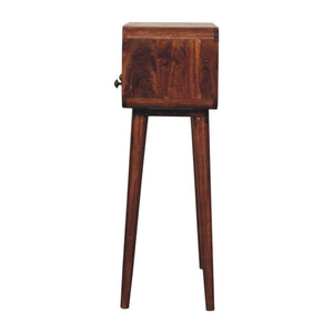 Solid Wood Curved Console Table