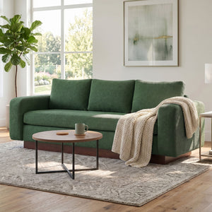 Modern 3 Seater Sofa, Living Room Couch