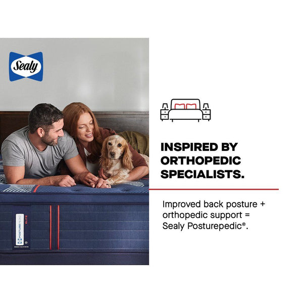 Posturepedic Elite - Albany II Euro Pillow Top Soft Mattress