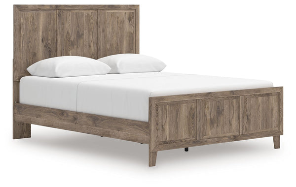 Rusticott - Panel Bedroom Set