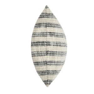 Linna - 24" x 24" Pillow - Natural / Black