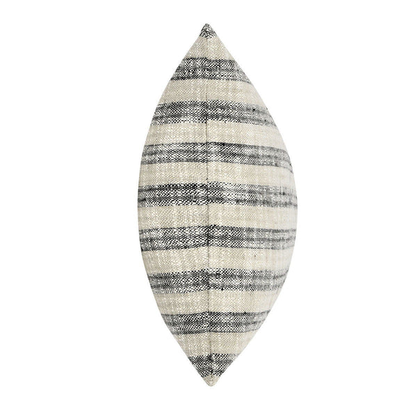 Linna - 24" x 24" Pillow - Natural / Black