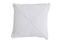 20" x 20" Pillow Outdoor Miter Cut, Special Order - White