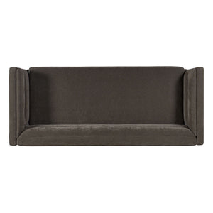 3 Seater Sofa Upholstery With Square Arms, Living Room Couch
