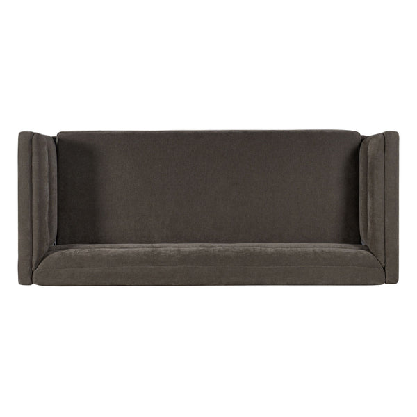 3 Seater Sofa Upholstery With Square Arms, Living Room Couch